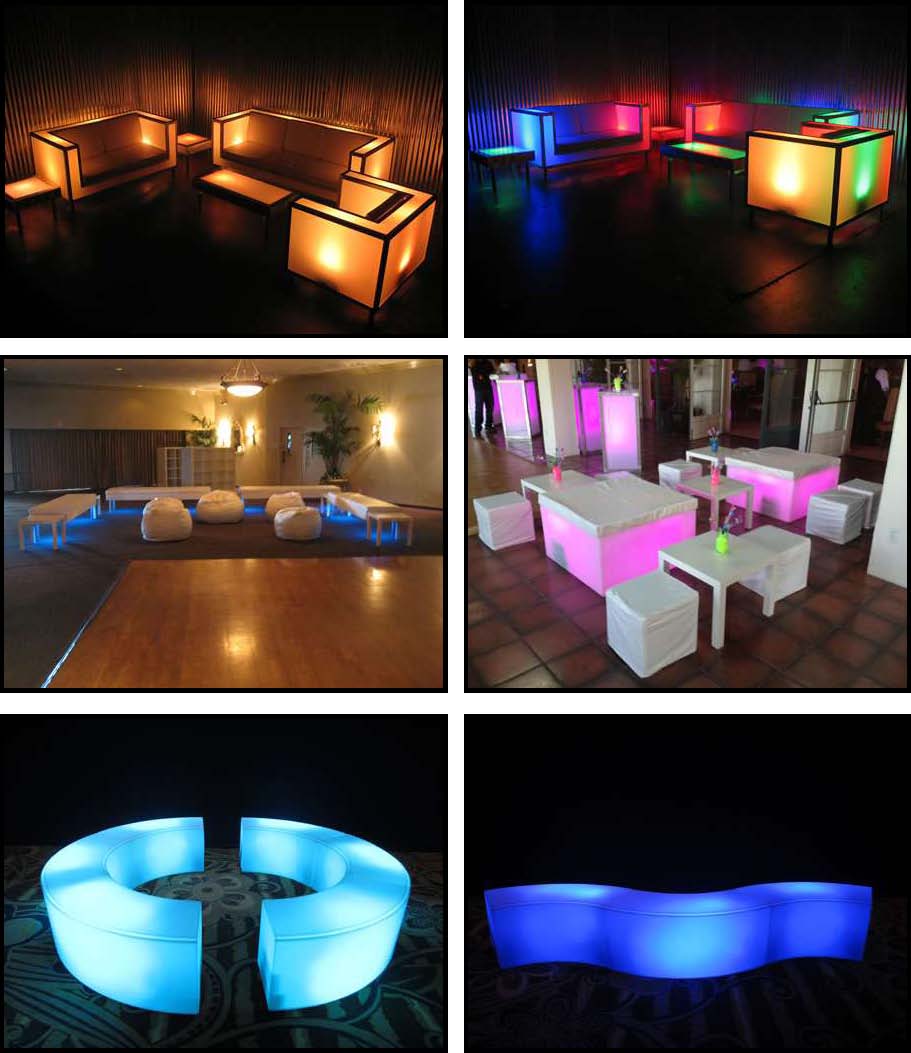 Props & Products LED Furniture